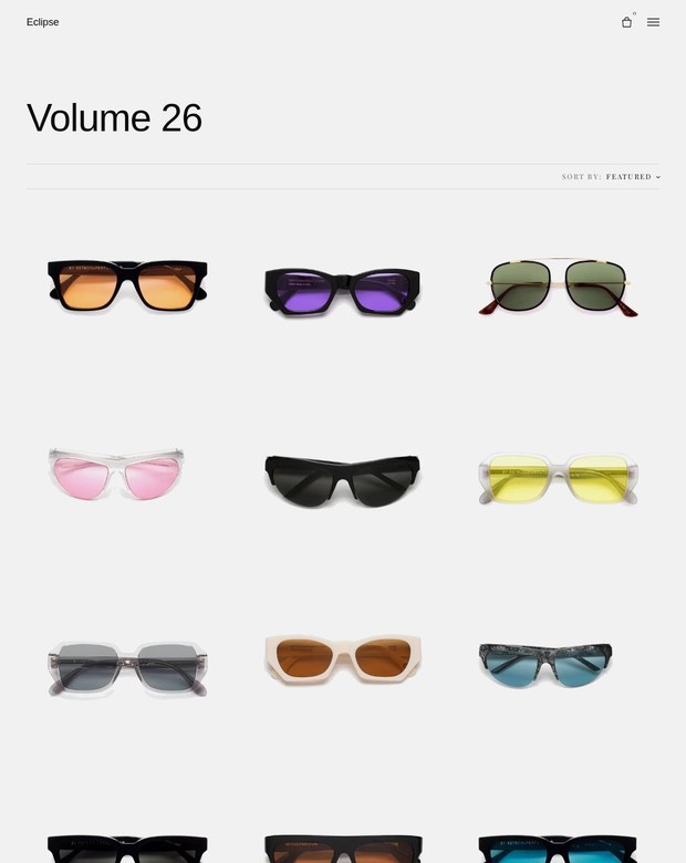Eclipse demo store, catalogue